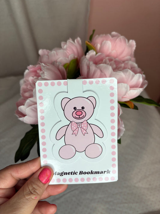 Evelyn Teddy Bear Magnetic bookmark