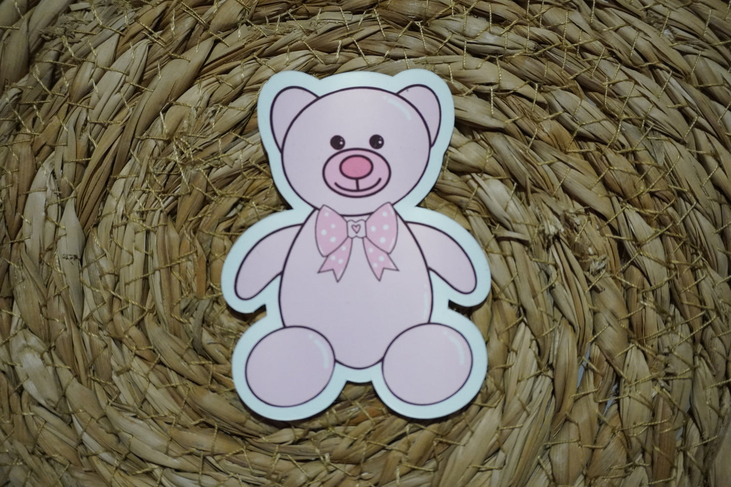 Evelyn Teddy Bear Sticker